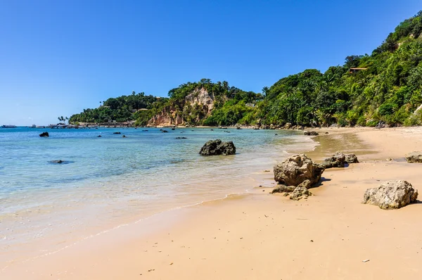 Gamboia Beach v Morro de Sao Paulo, Brazílie — Stock fotografie