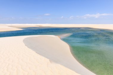 Yeşil Lagoon Lencois Maranheses, Brezilya