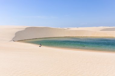 Yeşil Lagoon Lencois Maranheses, Brezilya