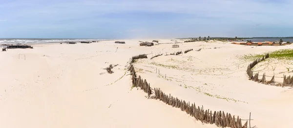 Veduta di Cabure a Lencois Maranheses, Brasile — Foto Stock