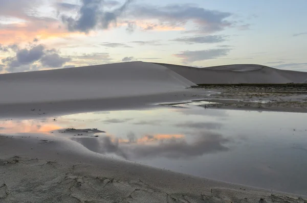 巴西 lencois maranheses 日出 — 图库照片