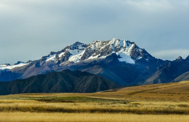 Kırsal manzara kutsal vadi, Peru