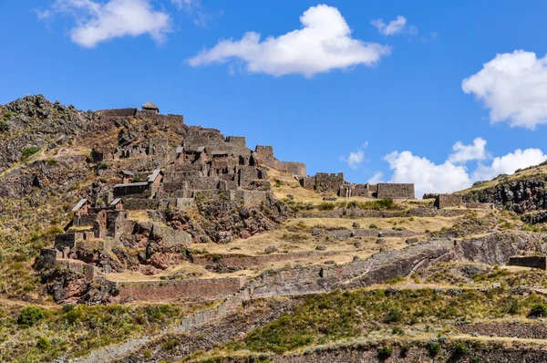 Ruinas de Pisac, Valle Sagrado, Perú — Foto de Stock
