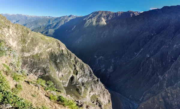 Vista del Cañón del Colca desde Cóndores Cross, Perú —  Fotos de Stock