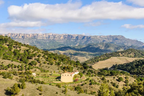 La cadena de la montaña Montsant, España — Foto de Stock