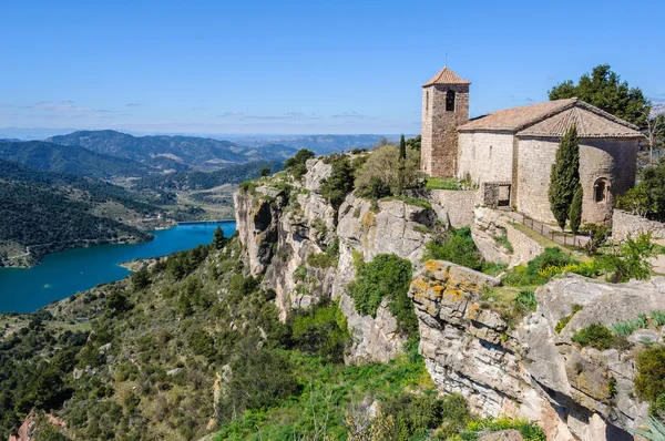 Середньовічні села місті Siurana, Каталонія, Іспанія — стокове фото