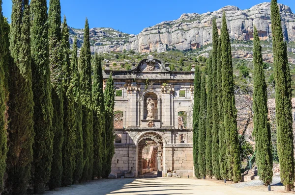 Klasztor Scaladei w Katalonii, w Hiszpanii — Zdjęcie stockowe