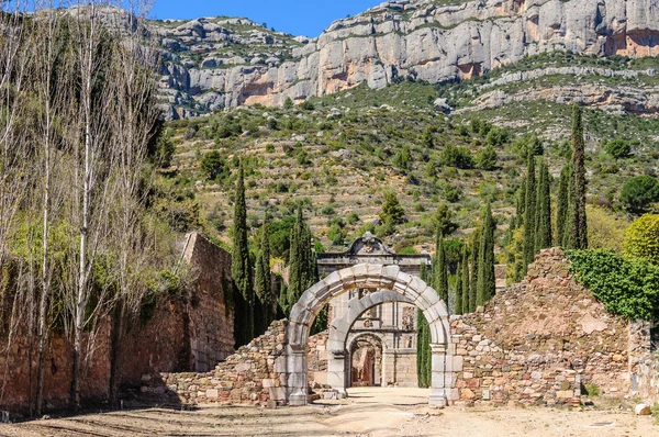Монастир Scaladei, Каталонія, Іспанія — стокове фото
