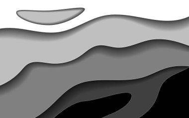 Kağıt arkaplan monokromu. Siyah, beyaz, gri renkler