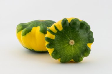 Patty Pan izole beyaz 