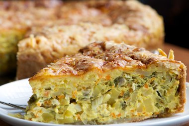 Kiş, vejetaryen pasta