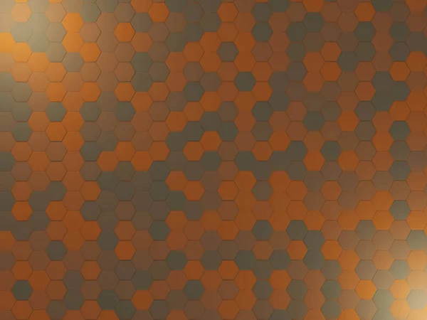 Duvar kağıdı veya sunum için altıgen fayans arkaplanı