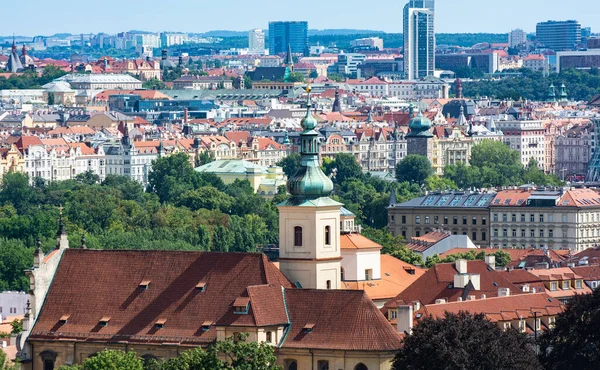 布拉格是欧洲国家捷克共和国的首都 历史名胜 — 图库照片
