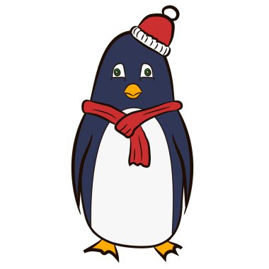 Penguen şapkalı