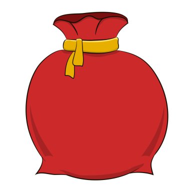 Kırmızı hediye çanta