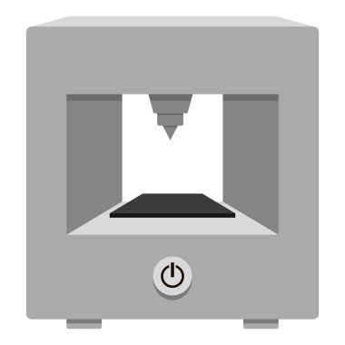 3D-yazıcı simgesini