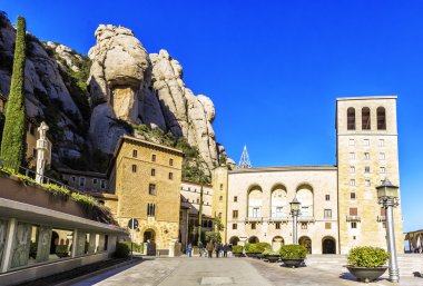 Santa maria de montserrat Manastırı monistrol de montserrat, cata