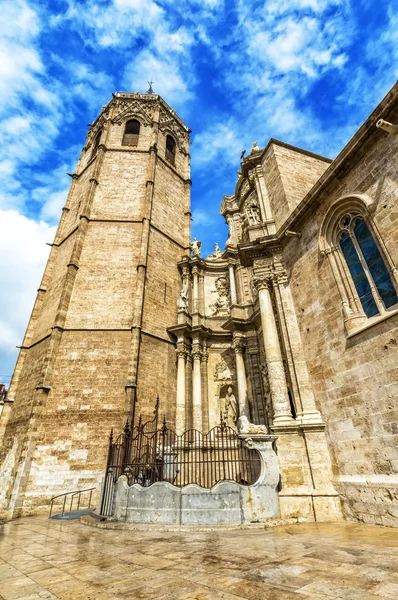 ミゲレテ塔 - クイーンズ ・ スクエア、Valencia の Valencia の大聖堂。スパ — ストック写真