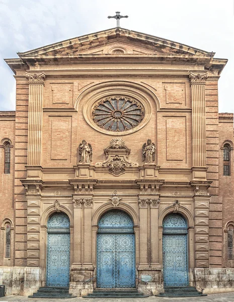 Kostel Nejsvětějšího srdce Ježíše, Valencia. Španělsko — Stock fotografie