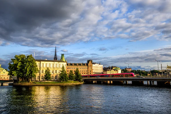 Güzel stockholm, İsveç. — Stok fotoğraf