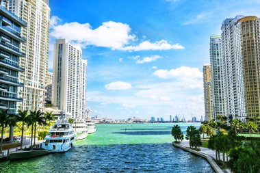 Downtown miami miami Nehri boyunca 