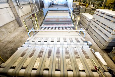 Ventilat karşı karşıya için sanayi üretimi fibrecement panel