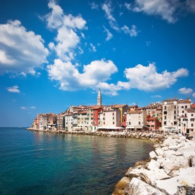 Rovinj, Hırvatistan, Adriyatik kıyısı, Istra bölge eski şehir