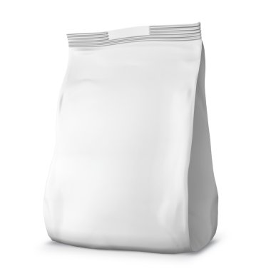 Boş kağıt çanta paketi ön