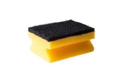 Mutfak temizlik sünger izole