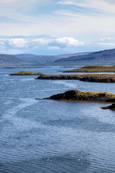 Archipel du paysage marin islandais — Photo