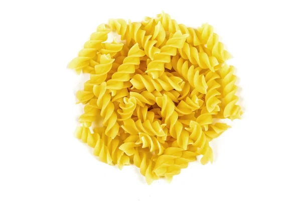 Pastas italianas aisladas sobre blanco —  Fotos de Stock