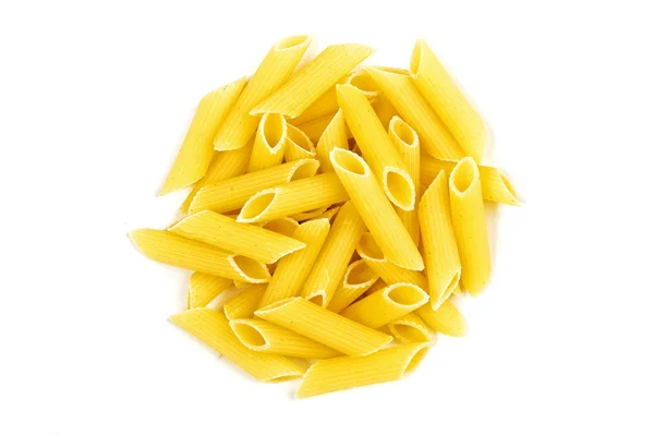 Italian pasta isolated on white — Stock Photo, Image