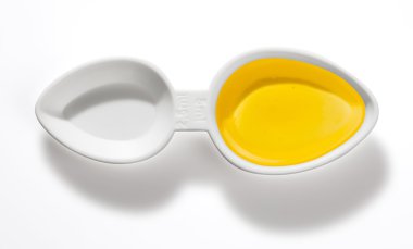 Küçük plastik ilaç izole kırpma yoluyla kaşık dozaj