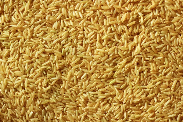 Granos de arroz integral fondo — Foto de Stock