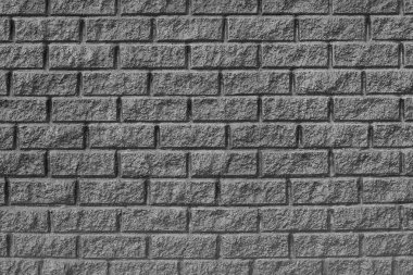 Tuğla doku. Gri duvar.