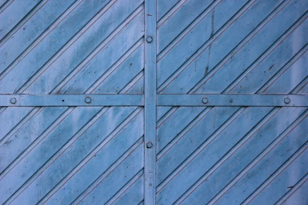 Metalen textuur van de poort. — Stockfoto