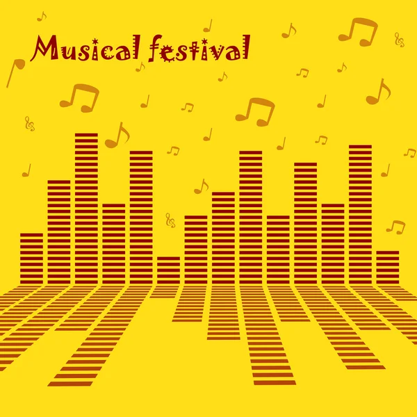 Musical-festival-2016-C — Vector de stock
