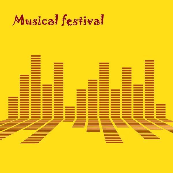 Musik-Festival 1 — Stockvektor