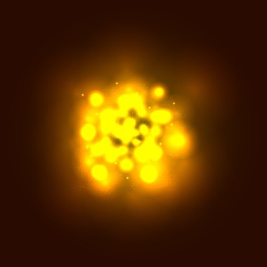 siyah arka planda, eps 10 güçlü patlama