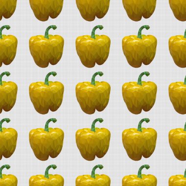 Dikişsiz desen bir kırmızı biber