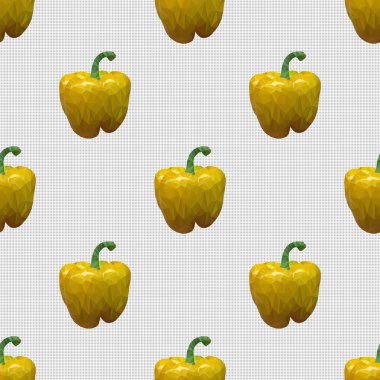 Dikişsiz desen bir kırmızı biber