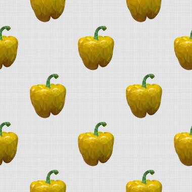 Dikişsiz desen bir kırmızı biber