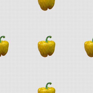 Dikişsiz desen bir kırmızı biber