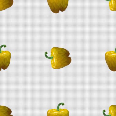 Dikişsiz desen bir kırmızı biber