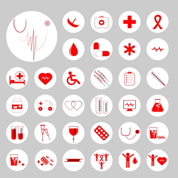 tıbbi Icons set