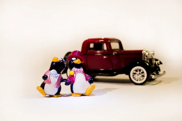 Toy penguins — Stock Photo, Image