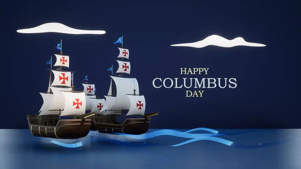 Mutlu Columbus Günleri, Üç Karavan