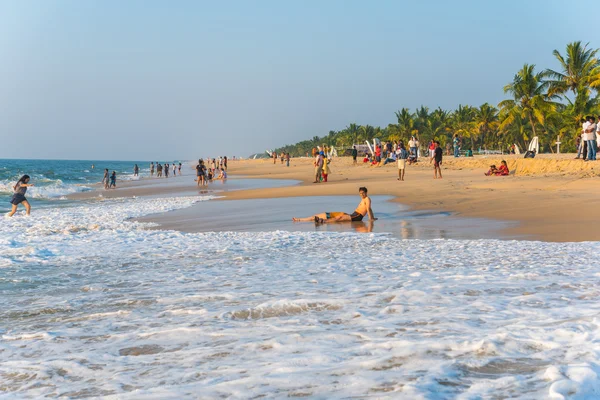 Playa de Marari - Mararikulam, Kerala — Foto de Stock