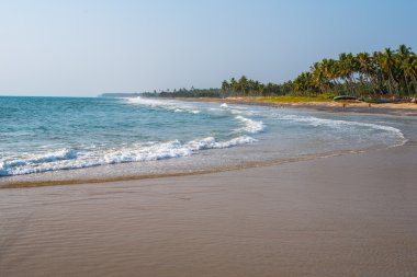Edava Vettakkada Beach, çevre Varkala, Kerala