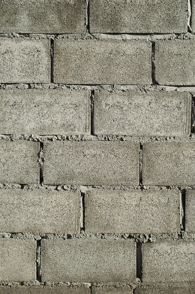 Mur de bloc de béton de ciment . — Photo